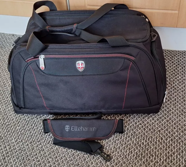 New * Ellehammer * Large Holdall Weekend Duffel Gym Flight Bag (Shoulder Strap)