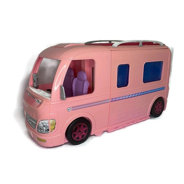 BARBIE CAMPER PLAYSET, Dreamcamper Toy Vehicle with Accessories 2016 ...