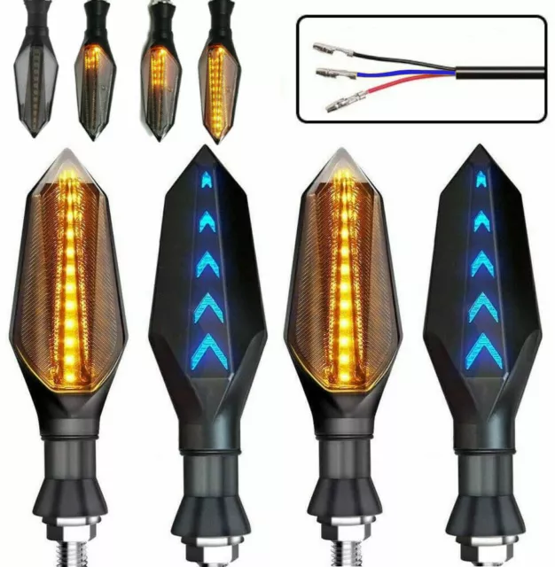LED Arrow Sequential Indicators Flasher Blinkers for Yamaha YZF-R125 2008-2018