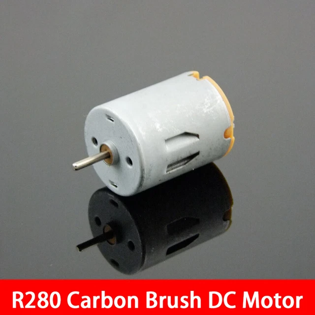 Ruilogod R280 DC 3-6V 12000rpm Micro moteur 30x25mm pour RC Toys Modèle bricolage