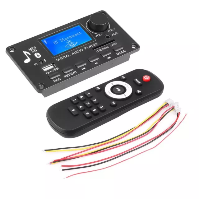 Audio FM Récepteur Amplificateurs de voiture Décodeur MP3 AUX Radio