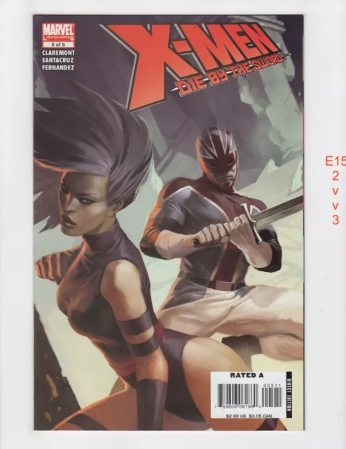 X-Men Die by the Sword #5 VF/NM 2007 Marvel e1523