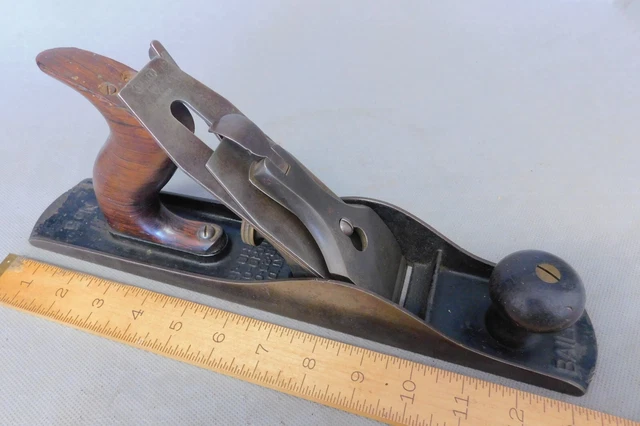 Stanley Rule & Level No 5 C Corrugated Bottom Jack Plane Pre WWII Sweetheart Era
