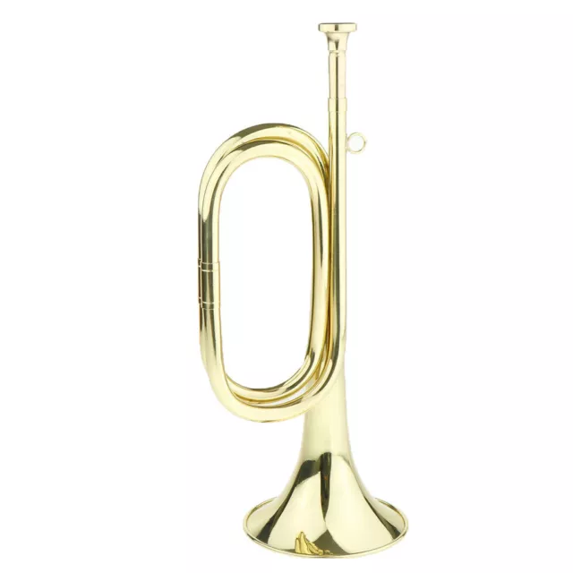 Tromba in ottone giocattolo per bambini strumento musicale - oro