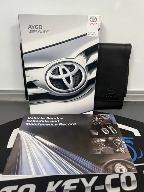 Toyota Aygo Owners Pack / Handbook / Manual With Wallet, 2014~2018 !!!