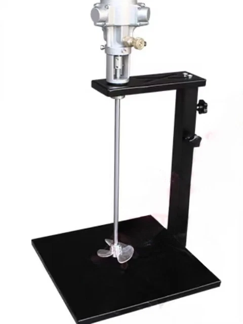 5 Gallon Pneumatic Lift-Away Paint Stirrer with Impeller Coating Stirring Tool