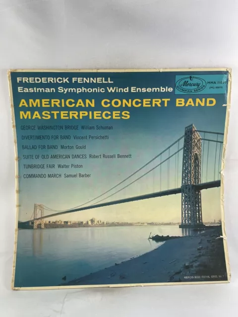 Frederick Fennell American Concert Band Masterpieces 12 Inch Vinyl Lp Record