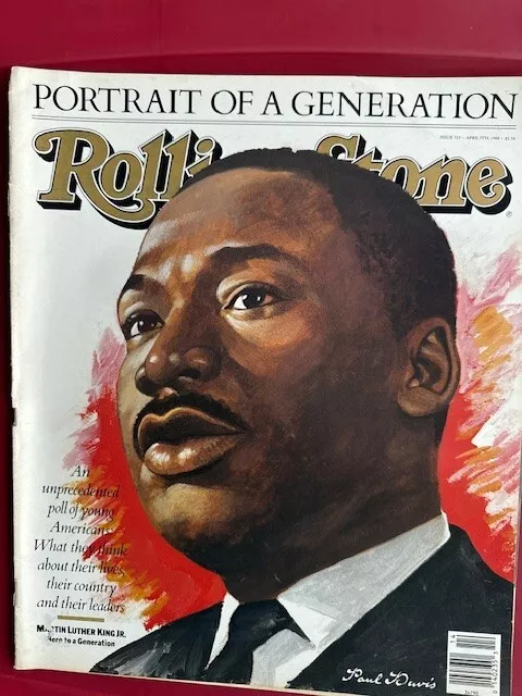 Rolling Stone 1988 Martin Luther King cover story Bruce Springsteen Eric Carmen
