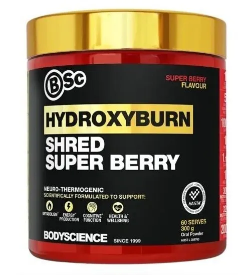 Bsc Hydroxyburn Shred Fat Burner / Weight Loss Hydroxy Burn Oxyshred.