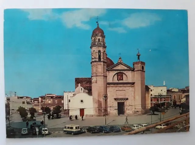 Quartu S. Elena - Cagliari - Chiesa S. Elena  - viaggiata 1978 - formato grande