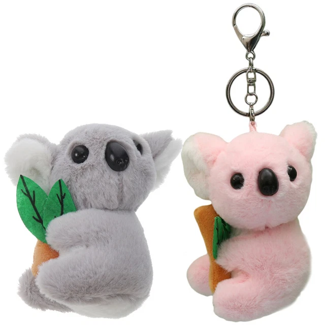 2 pz Portachiavi Koala Peluche Portachiavi Portachiavi Appeso Ciondolo Chiave Zaino Ornamento