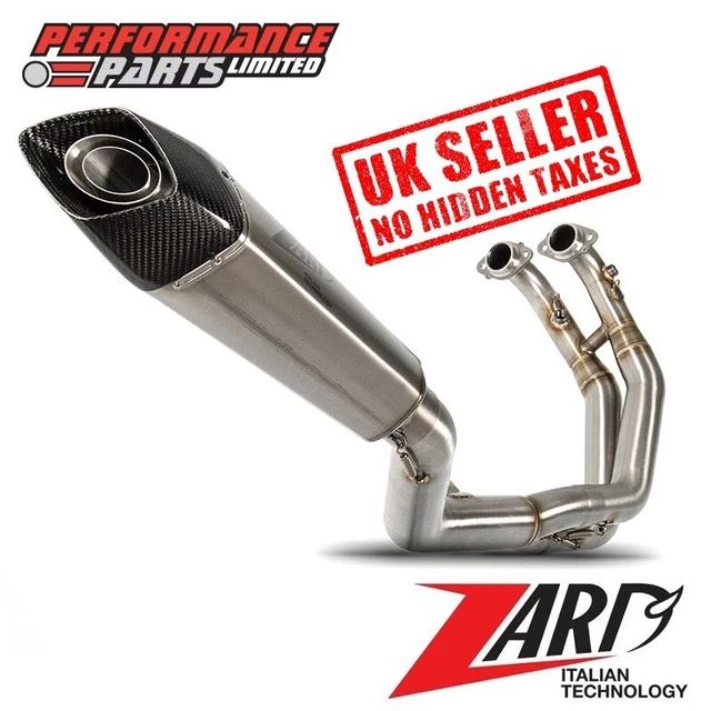 APRILIA RS660 2024 Zard Full stainless Race Exhaust System + Titanium