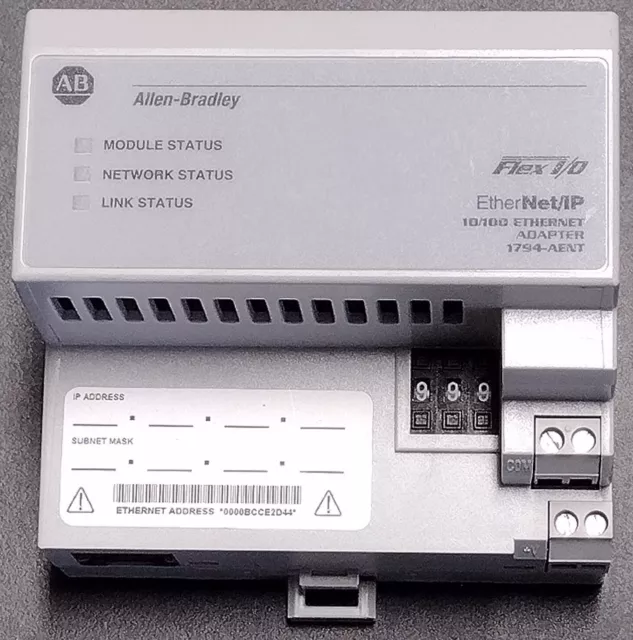 Allen Bradley Flex I/O 1794-AENT B Ethernet Adaptor