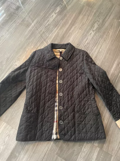 Burberry Quilted Jacket Womens Large