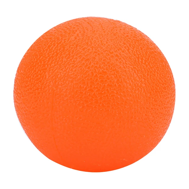 (Arancione) Palline Esercizio Mani Bambini Adulti Impugnatura Massaggio Silicone