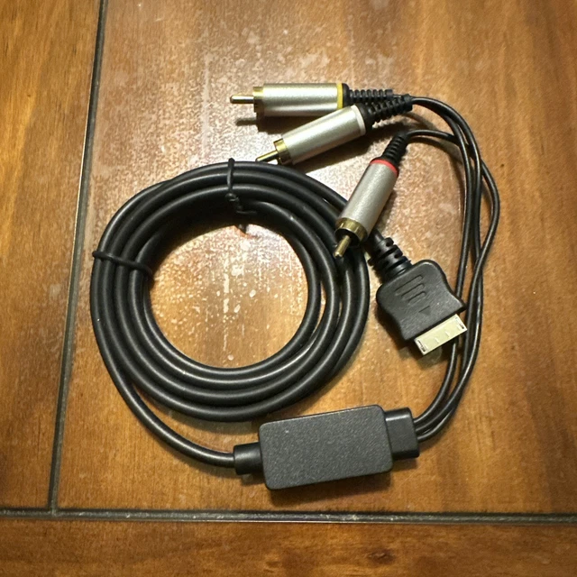 Câble VGA Sony PlayStation 2 (PS2) 2.40 Mètres - Audio Et Vidéo - Très Bon état, Connecteurs Propres
