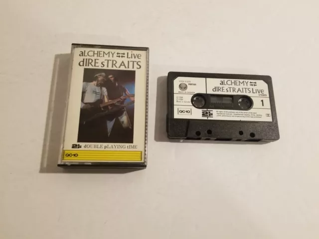 Dire Straits - Alchemy Live - Cassette Tape