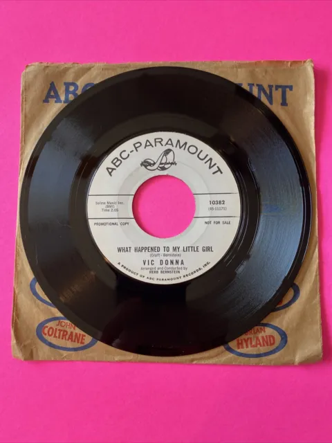 VIC DONNA TEEN 45 What Happened To My Little Girl / Everytime Mint