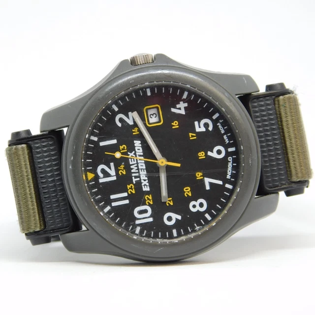 TIMEX EXPEDITION INDIGLO WR 50M Nylon Band Quartz Analog Men's Watch