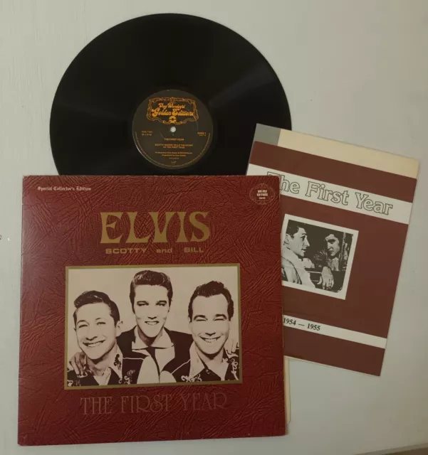 Elvis Scotty & Bill In The First Year (1983) Vinyl Album (KING 1) (U.K. Press)