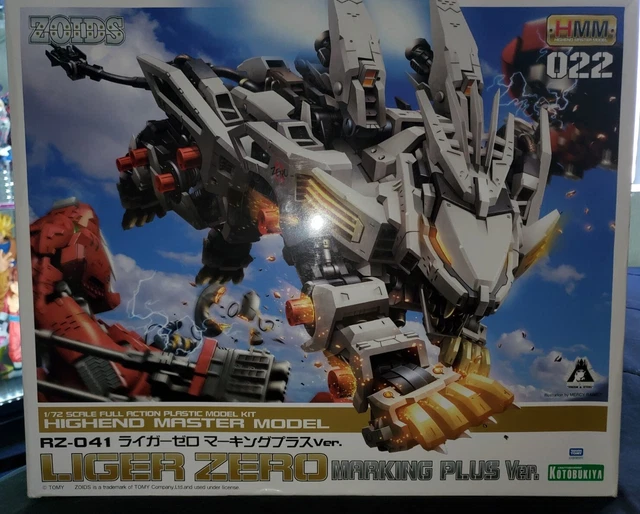 Zoids 1/72 HMM Liger Zero Kotobukiya marking plus Ver RZ-041