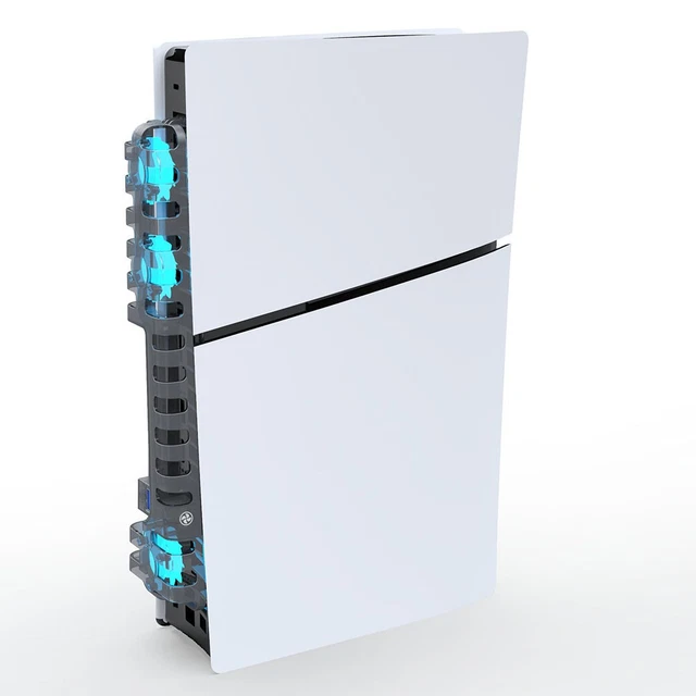 FOR PS5 PROSLIM Cooling Fan with LED Indicator and Speed Control ...