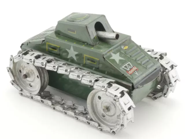Arnold A 585 Panzer Tank Uhrwerk 1950er Metallketten Militär 1611-28-26