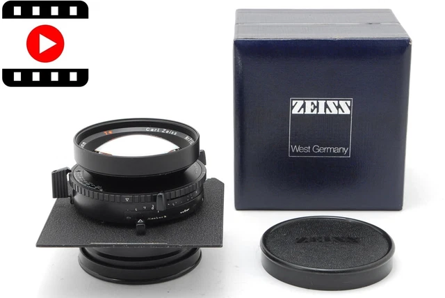 [NEAR MINT Box] Carl Zeiss Planar 135mm f3.5 T* COMPUR 1 Large Format Lens JAPAN