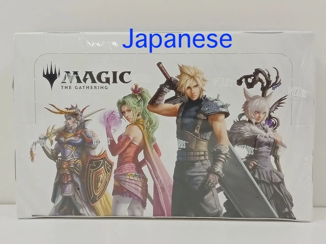 Playing Cards Lot Magic: The Gathering Universes Beyond - Final Fantasy  Play Booster Box (30 Packs) English Sealed