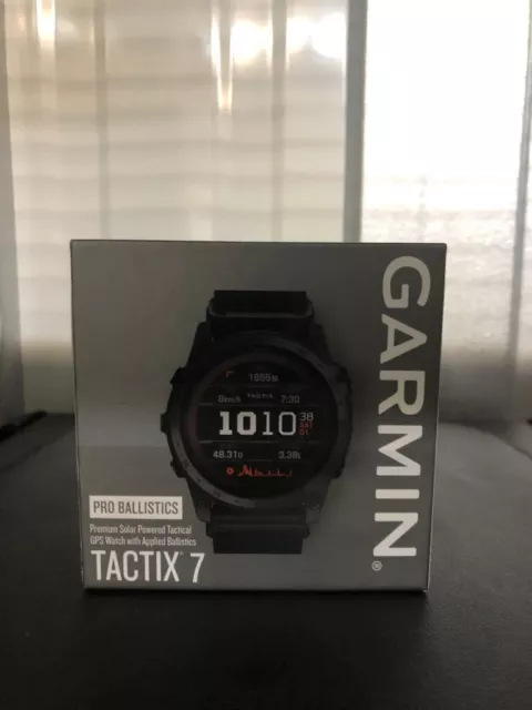 Garmin Watch Tactix7 Pro Ballistics Edition / New !