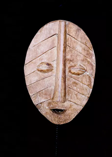 Old Tribal Unusual lega Bwami  Mask    --- Congo BN 1
