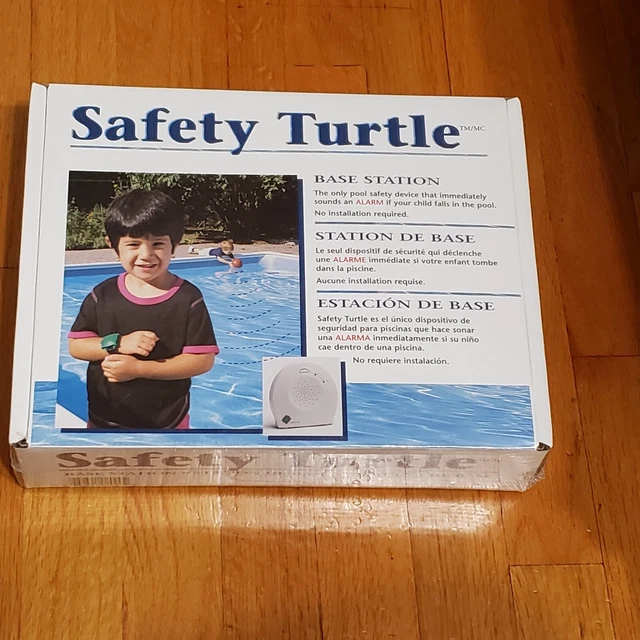 SAFETY TURTLE POOL Immersion Alarm Base Station Only No Wristbands