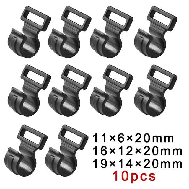 10pcs Awning Tent Clamp Tarp Clips Camping Plastic Canopy Buckle Heavy Duty AU