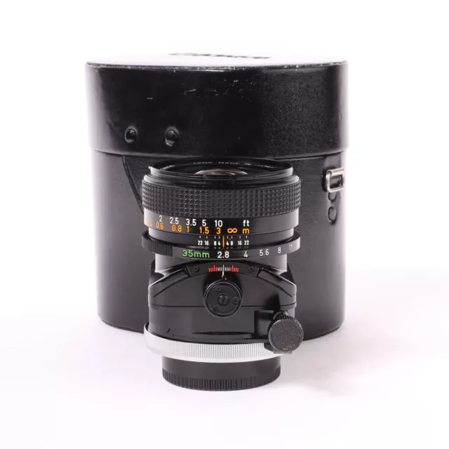 Canon Lens TS 35mm 2,8 S.S.C. FD Tilt-shift SHP 305087
