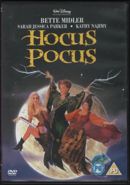 Hocus Pocus (1993) (DVD 2001) Halloween Comedy Bette Midler Sarah Jessica Parker