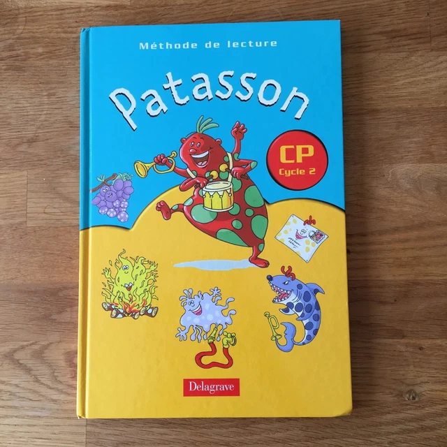 LIVRE MÉTHODE DE lecture PATASSON CP cycle 2 - Delagrave 2000 EUR 4,00 ...