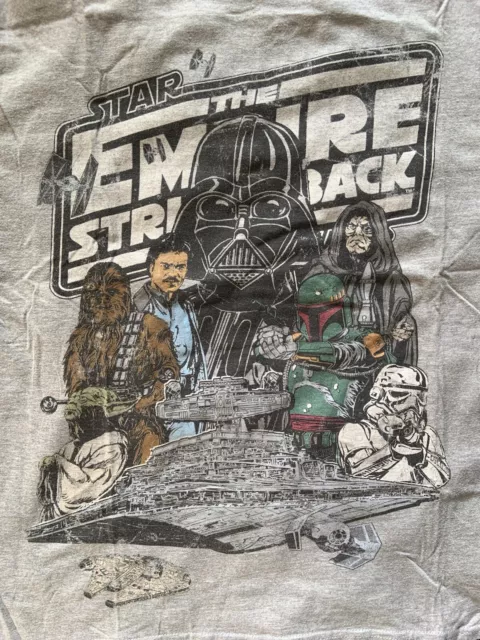 T-shirt Star Wars The Empire Strikes Back / Starwars / Gris L