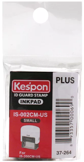 Plus Kes'pon ID Guard Stamp Ink Refill-Small 37264INK