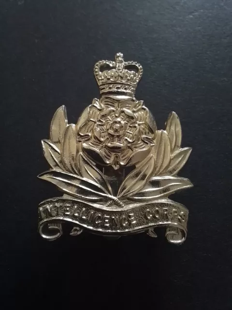 Genuine Intelligence Corps Staybrite Cap Badge British Military by J R Gaunt