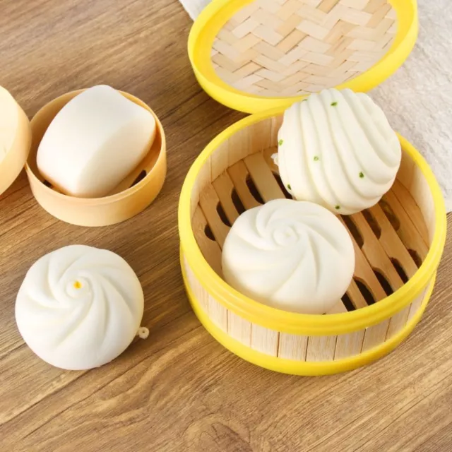 PU Slow Rebound Mantou Super Big Simulation Food  Simulated Cake Toy