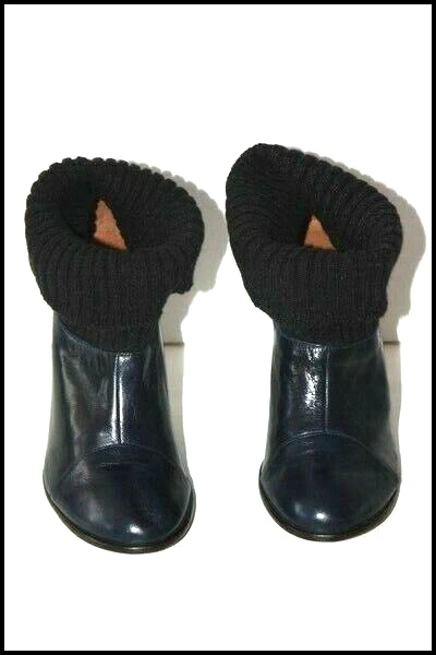Bottes Cavalières HEYRAUD En Cuir Noir - Taille 40 - Doublées Cuir - Occasion TBE