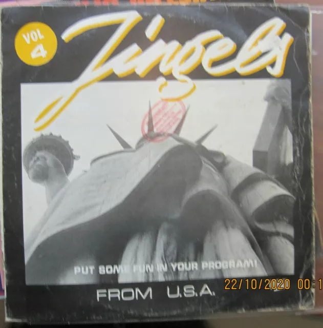 12″ LP Vinyl, Jingels Vol. 4,  From USA  USA Import 8015