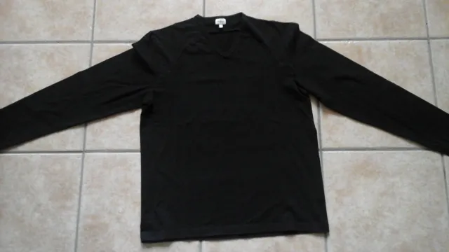 Tshirt uomo Calvin Klein XL nera manica lunga