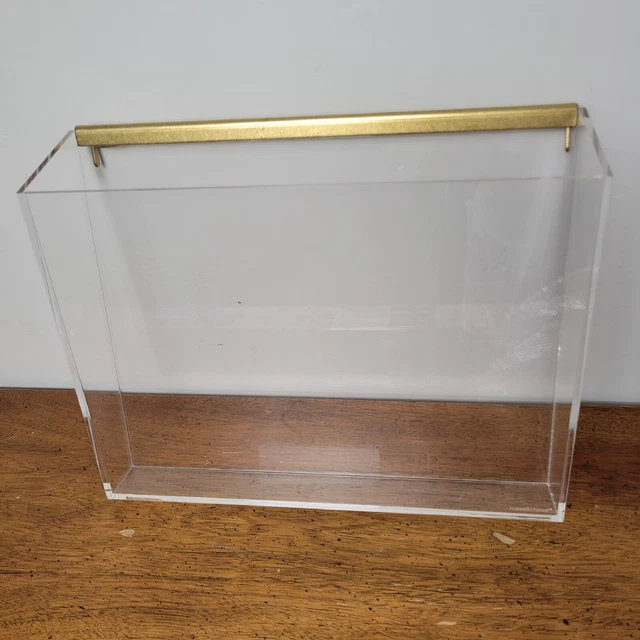 RUSSELL+HAZEL - Acrylic Wall Inbox - 12" x 3" x 10"