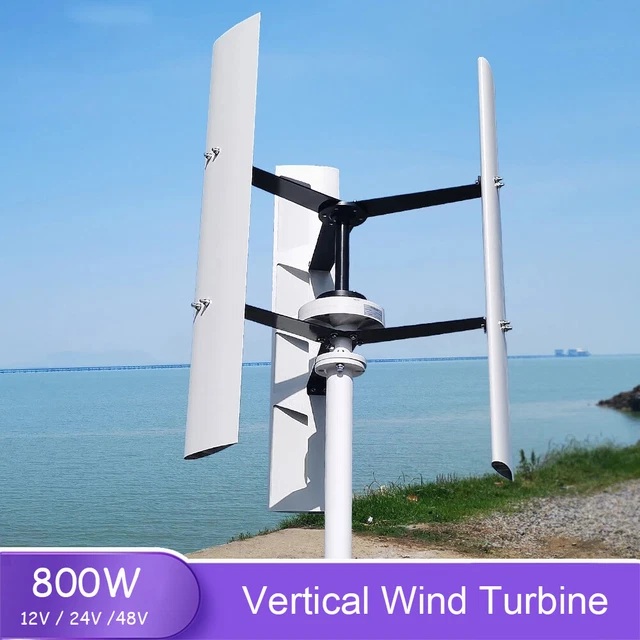 Darrieus Savonius Kit éolienne vertical 800 W 12 V 24 V 48 V Générateur