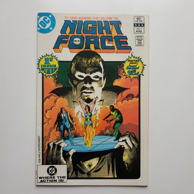 Night Force (1982 series) #1 Very Fine 8.0 DC Comics Bronze Age