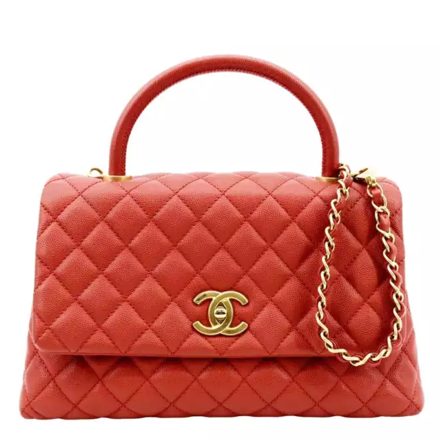 Chanel Medium Coco Handle Flap Handbag
