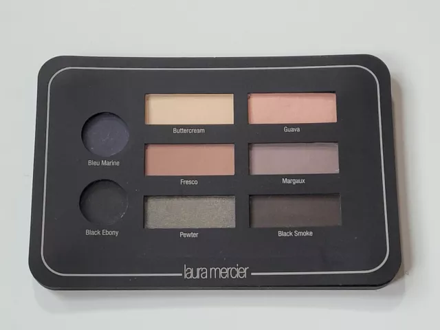 New Laura Mercier Eye Shadow Palette 8 Color Fast Shipping Eyeshadow No Brush