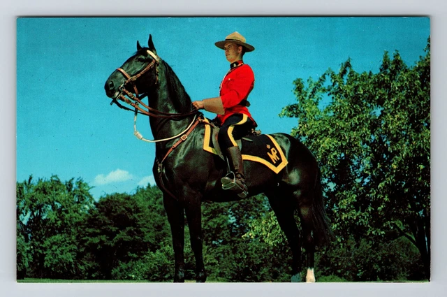 Montreal-Quebec, Royal Canadian Mounted Police, Vintage Postcards