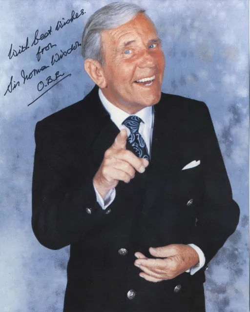 Norman Wisdom - English Actor, Musician and Comedian - In Person Signed Photo.